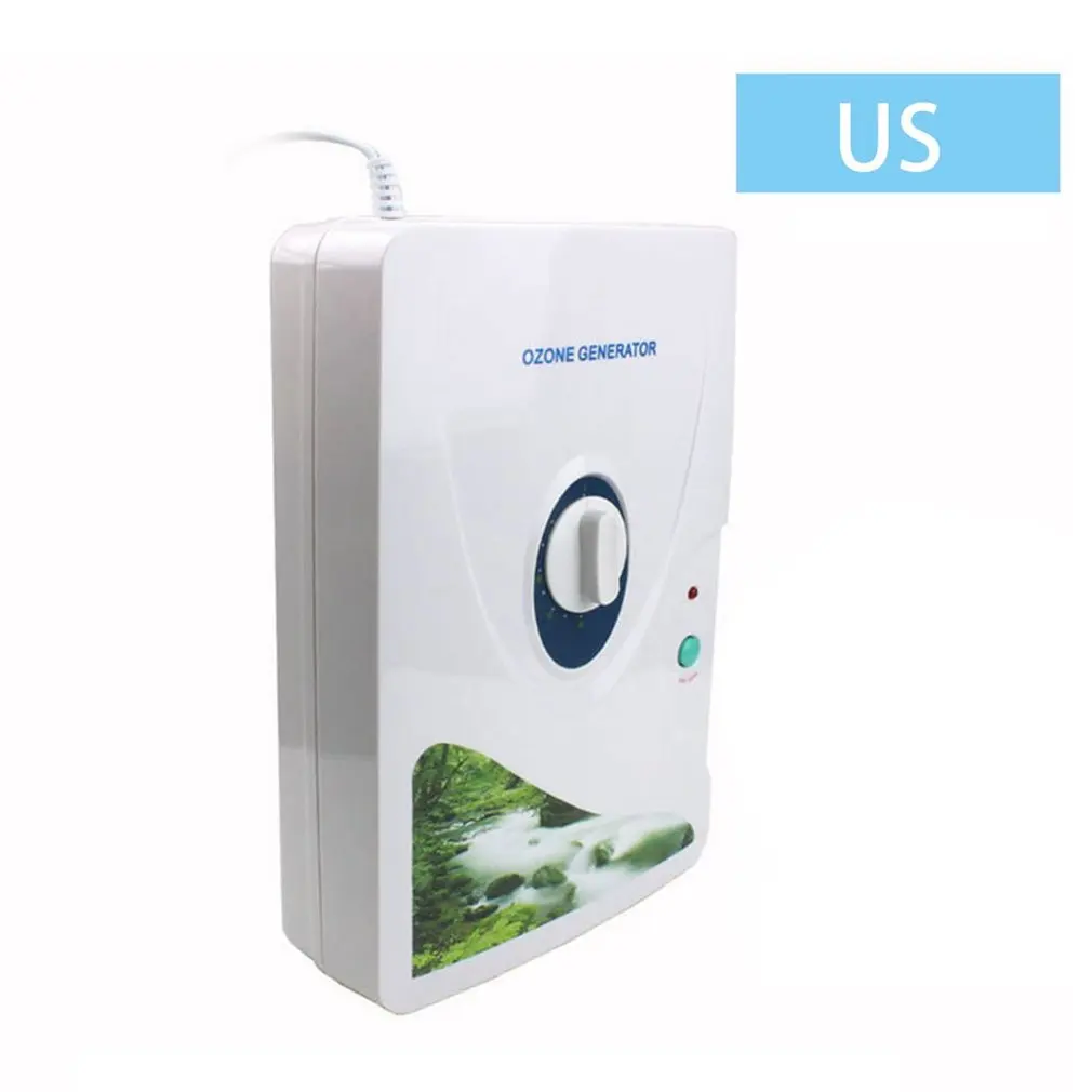 

Practical Ozone Generator Ozonizer Ionizer O3 Timer Air Purifiers Vegetable Oil Fresh Meat Purify Air Water