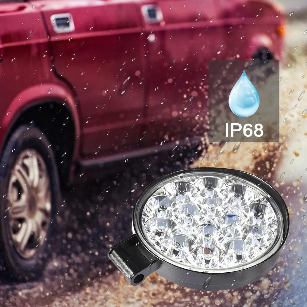 3 4 &quot42 Вт Автомобильный светодиодный прожектор светильник для JEEP Wrangler Изменение