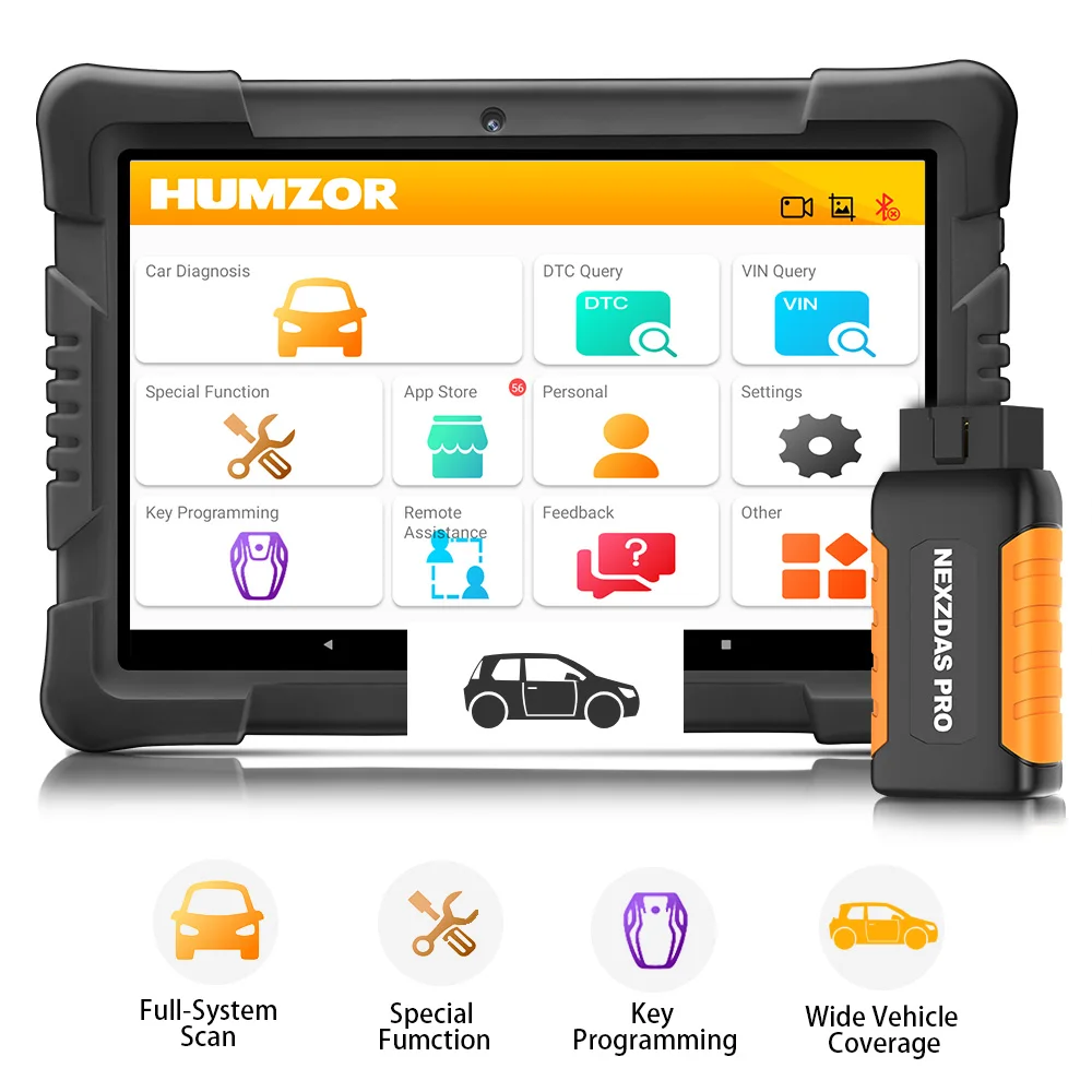 Автомобильный диагностический инструмент humзор NexzDAS Pro сканер OBD2 с поддержкой