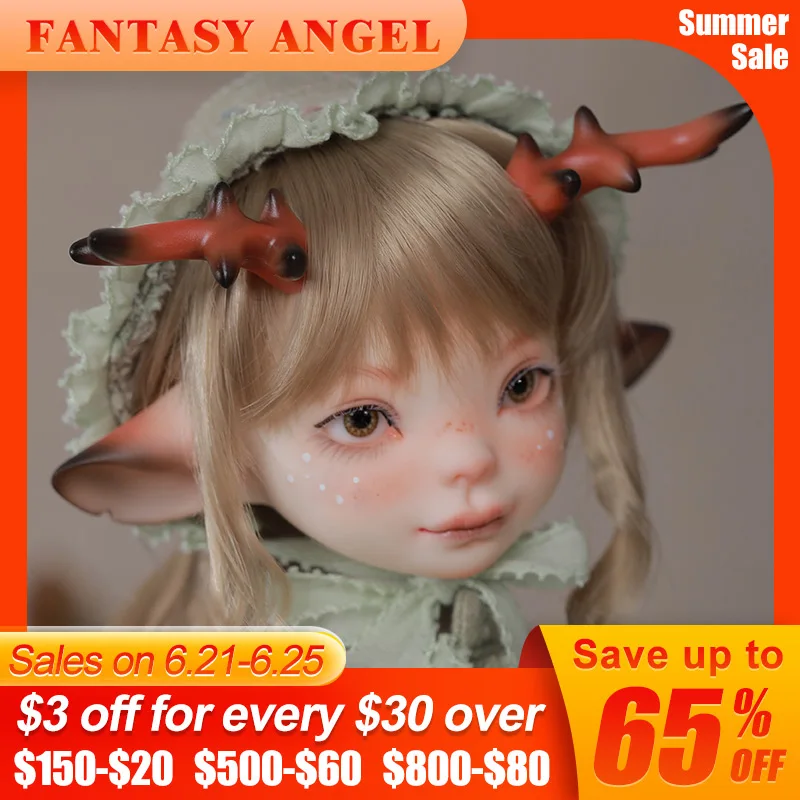 Фэнтези Ангел 1/6 BJD кукла Lele/MSD смолы игрушки для детей детская одежда с оленем