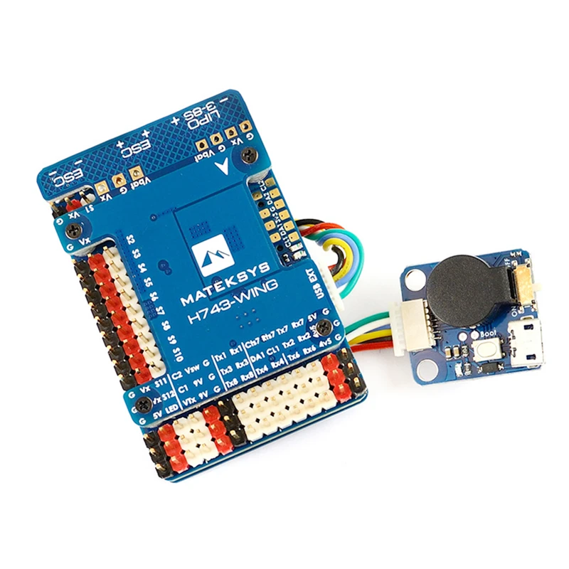 Matek H743-WING Flight Controller STM32H743VIT6 MPU6000 Barometer OSD Blackbox 3-8S FC for RC Airplane Fixed Wing | Игрушки и хобби