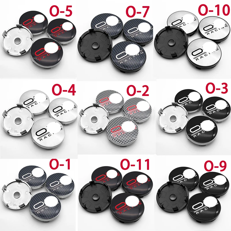 

60mm wheel center hub cover protective cover 4pcs