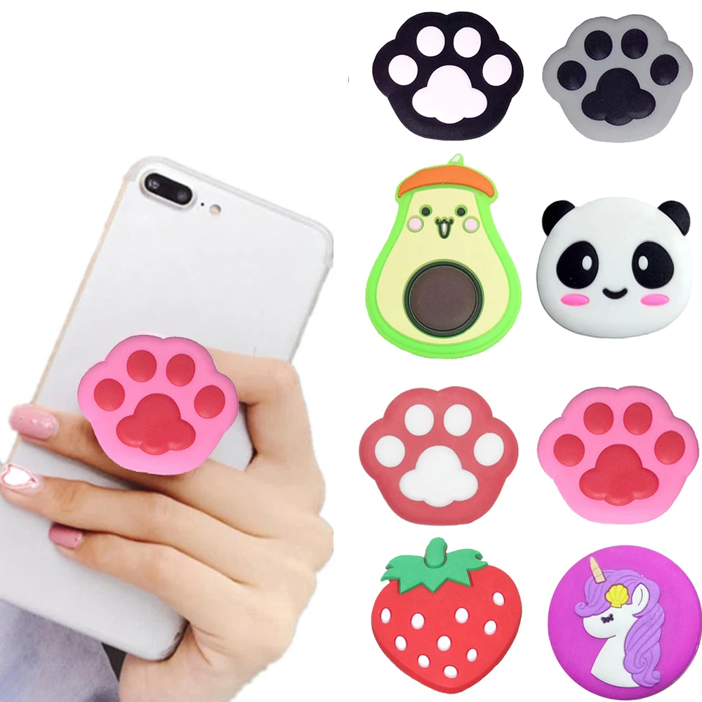

Cute Cartoon Cable Organizer Bobbin Winder Air Bag Cell Phone Bracket Cable Management Marker Holder for Iphone 11 12 Pro Max