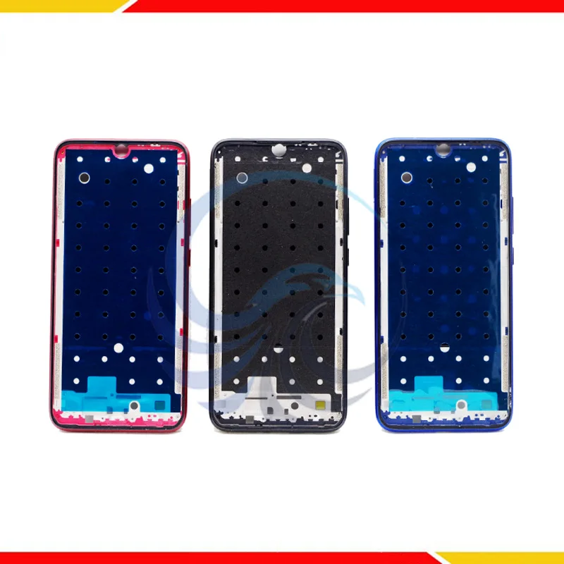 Высокое качество передний корпус ЖК-дисплей средняя рамка для Xiaomi Redmi Note 7 Note7 рамка только без ЖК-дисплея
