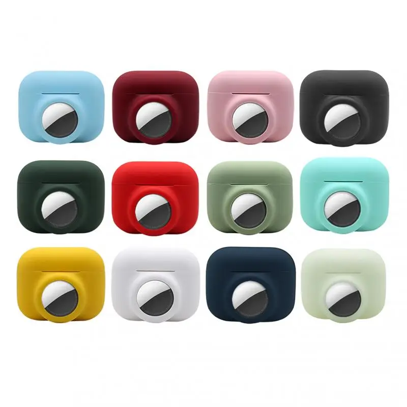 

Аксессуары для смартфонов Apple airtag AirPods Pro, защитный чехол с кольцом для ключей, чехол-бампер с трекером и защитой от царапин