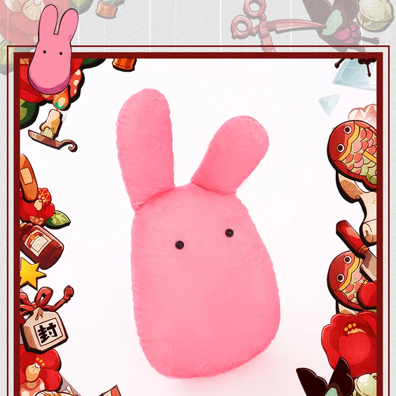 Anime Toilet-Bound Hanako-kun Mokke Plush Toy Pink Doll Jibaku Shounen Stuffed Figure Cute Soft Pillow Cosplay Accessory | Тематическая