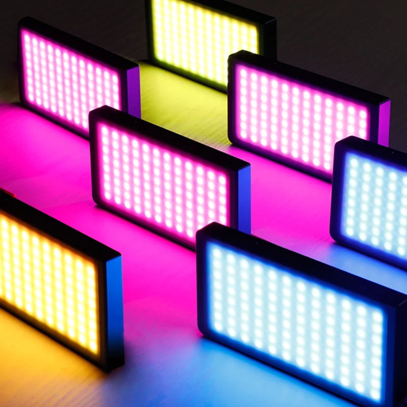 FalconEyes 12W RGB Selfie Light 500 K 9000 Портативный мини карманный на камеру свет для Youtube видео