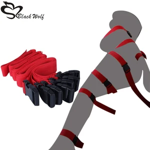 Набор ремней для бондажа BLACKWOLF, наручники и секс-игрушки для пар, 7 шт.