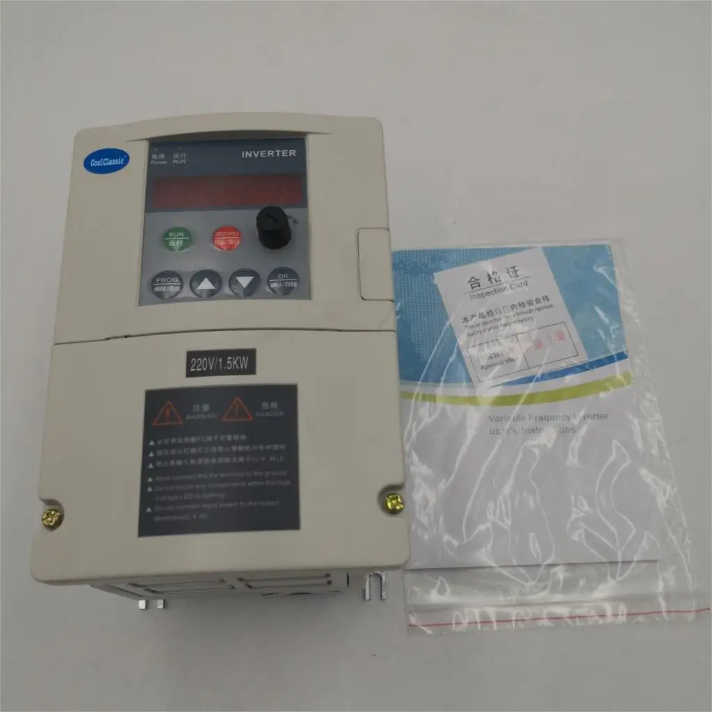 Преобразователь частоты ZW-K325 VFD 1.5KW/2.2KW/4KW однофазный 220v вход и трехфазный мощность двигателя регулятор скорости