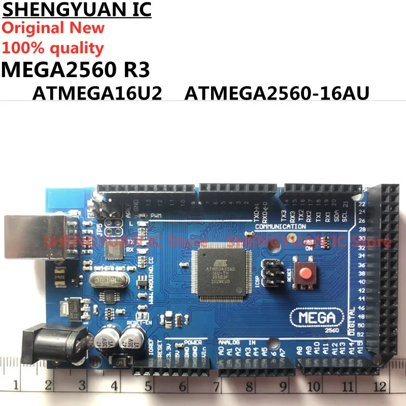 Макетная плата MEGA2560 MEGA 2560 R3 (ATMEGA16U2 ATMEGA2560 16AU ) Arduino ATMEGA16U2 MEGA16U2 AVR разработка USB