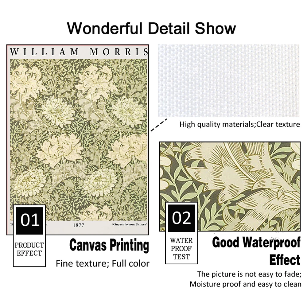 Винтажные настенные постеры с изображением листьев и цветов в скандинавском