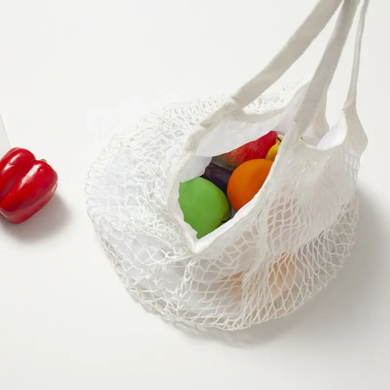 Повседневная Сетчатая Сумка для покупок прочные хозяйственные сумки женщин и