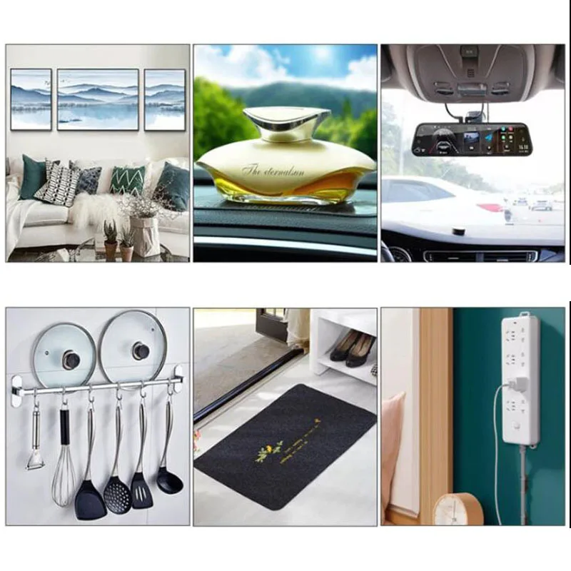 

Reusable Nano Tape Double-Sided Adhesive Home Clean Wall stickers Gadget Washable Transparent Home Storage Car Decorative Tapes