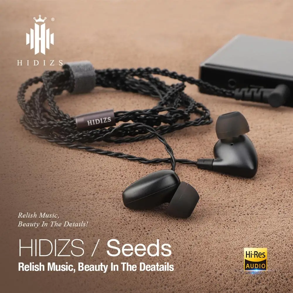 Hi-Fi динамические наушники-вкладыши HIDIZS seed с высоким разрешением IEM 5N