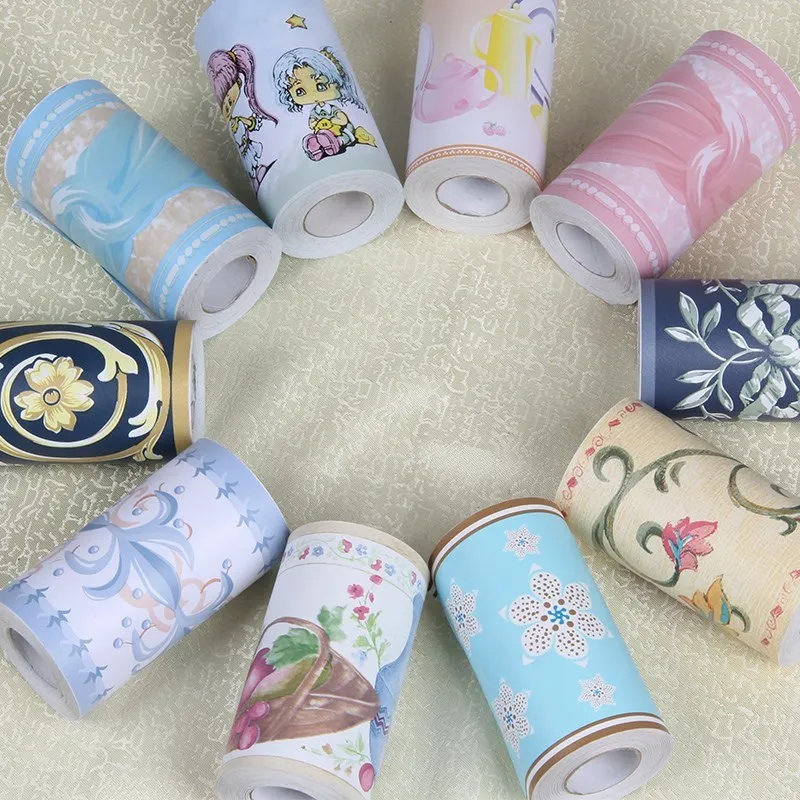 Diy самоклеющиеся Мультяшные обои для спальни детской комнаты украшения стен