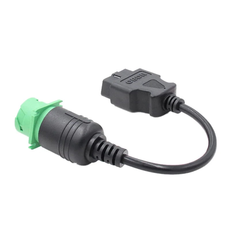 J1939 Мужской к OBD2 автомобиль 9 Pin до 16 грузовик диагностический сканер кабель