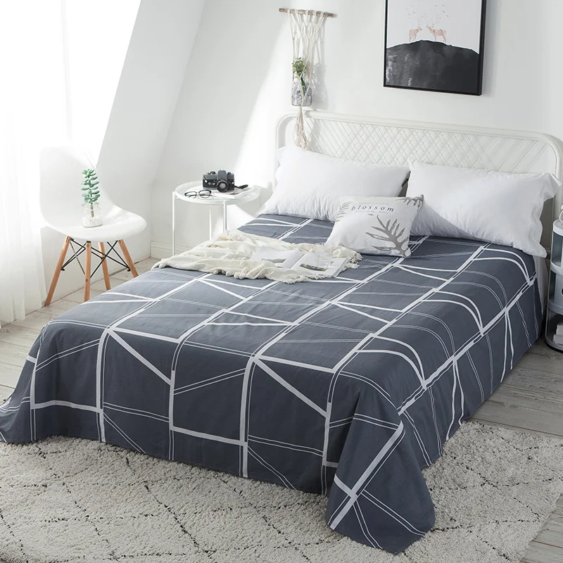 

Простыня из 100% чистого хлопка с декоративным рисунком для гостиной, домашний декор