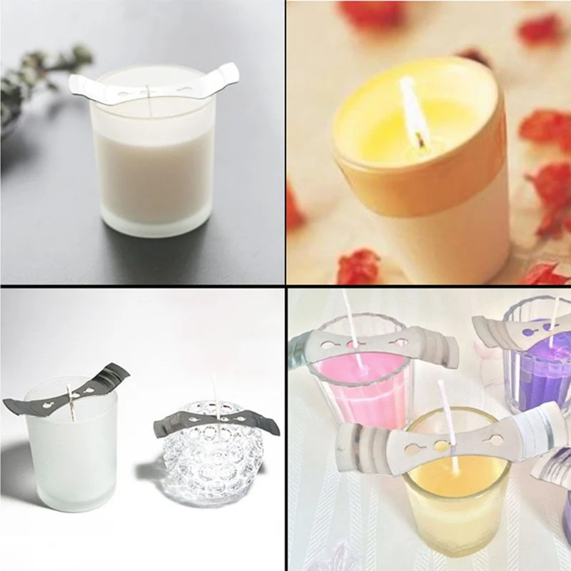 

500PCS 9Cm Cotton Candle Wick Flameless Wick Candle Making Birthday Christmas Candle