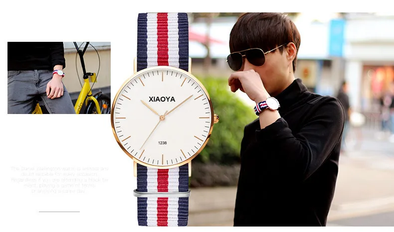 XIAOYA luxury brand COUPLE quartz watch fashion rose gold silver man dw watch style men dress watch 41mm/34mm relogio feminino