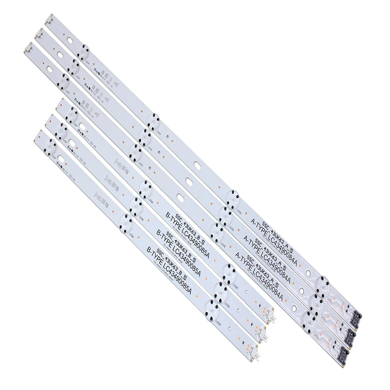 Светодиодная лента для подсветки LG 43UJ6300 30 светодиодный т. 43uk6300eulc43490087a LC43490088A