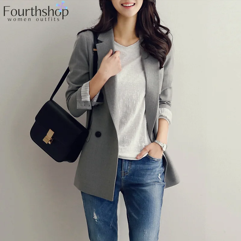 Повседневные блейзеры и куртки для женщин модная верхняя одежда с английским