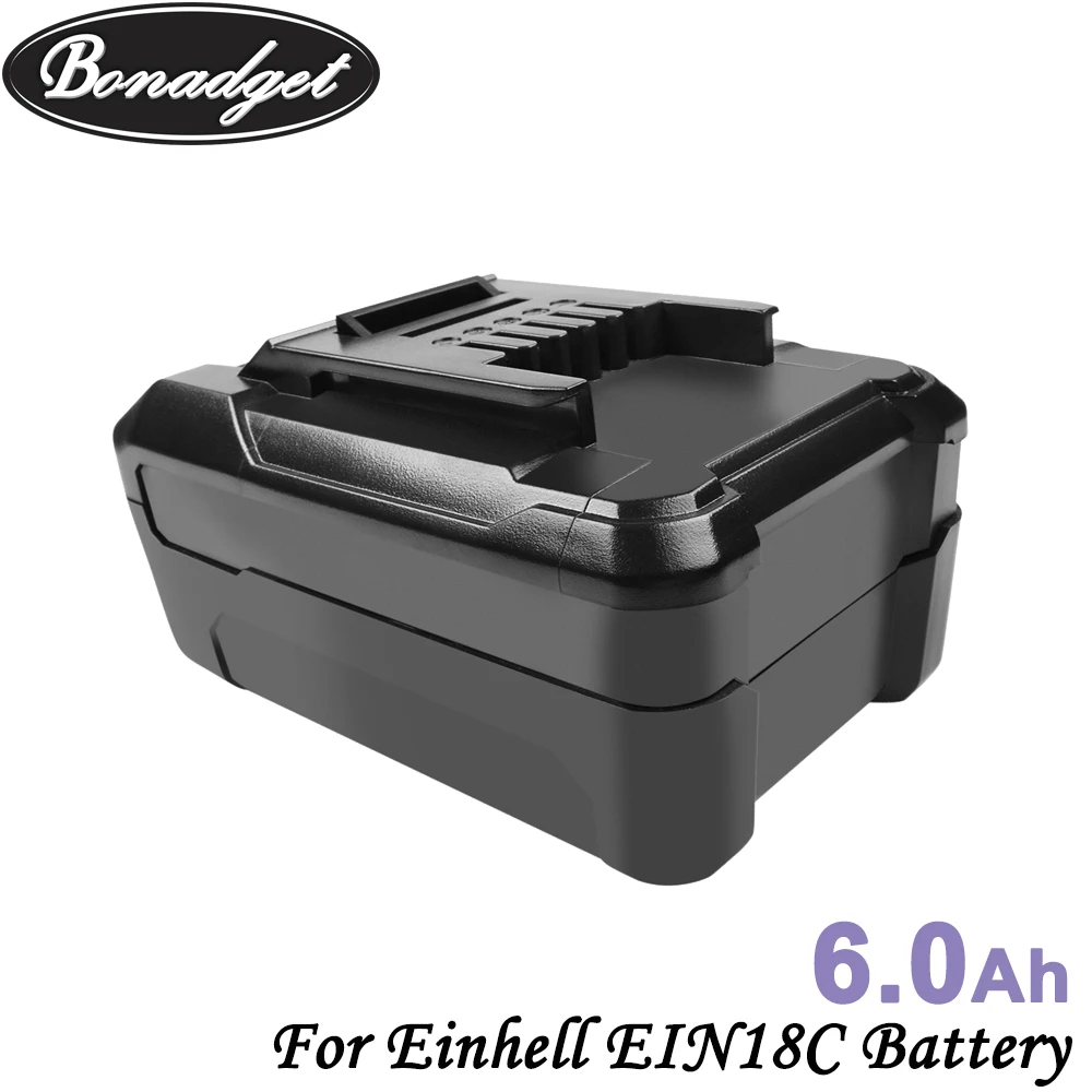 Bonadget 6000 мАч 18В заряжаемый литий-ионный аккумулятор для Einhell EIN18C замена PXBP-300 PXBP-600