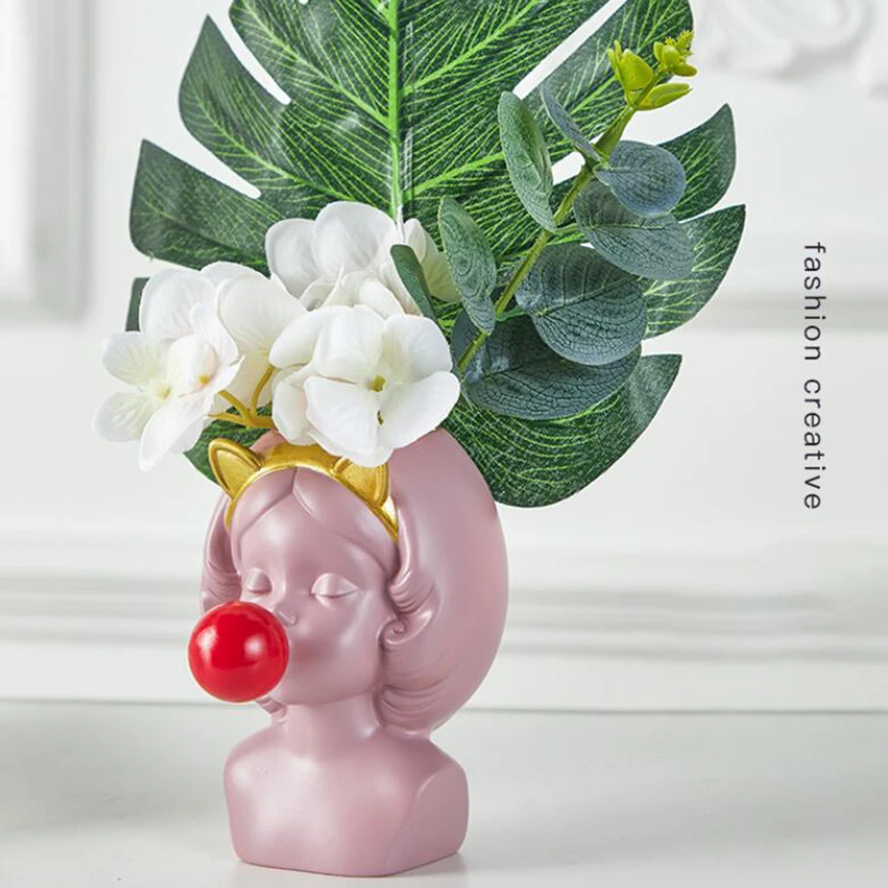 Humanoid керамический цветочный горшок ваза портретная смешанный Цветочная