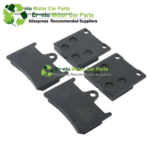 

4 PCS Semi-Metallic Front Rear Brake Pads For SUZUKI GSX-R 400 GSXR400 1990-