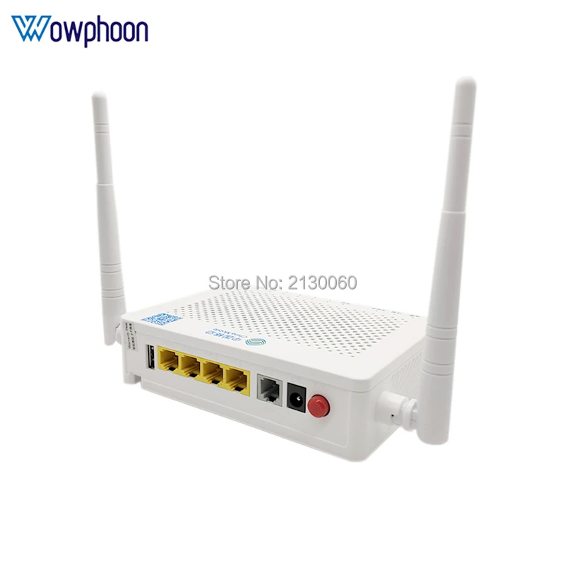Новое поступление ZTE GPON ONU ONT F663NV3A 1GE + 3FE 1 голос 1USB WIFI 2 4G FTTH волоконный модем