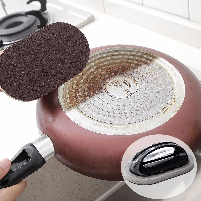 

Magic Melamine Sponge Carborundum Kitchen Sponge Eraser for Pan Pot Dish Sponges Kitchen Utensils Household Cleaning Items