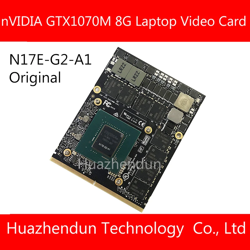 Новая видеокарта GTX1070M для nVIDIA GTX 1070M 8 ГБ DDR5 графическая карта Dell Alienware 18 M18X R2 R3 R4 /HP