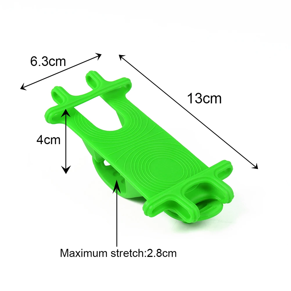 Универсальный силиконовый держатель для телефона мотоцикла велосипеда
