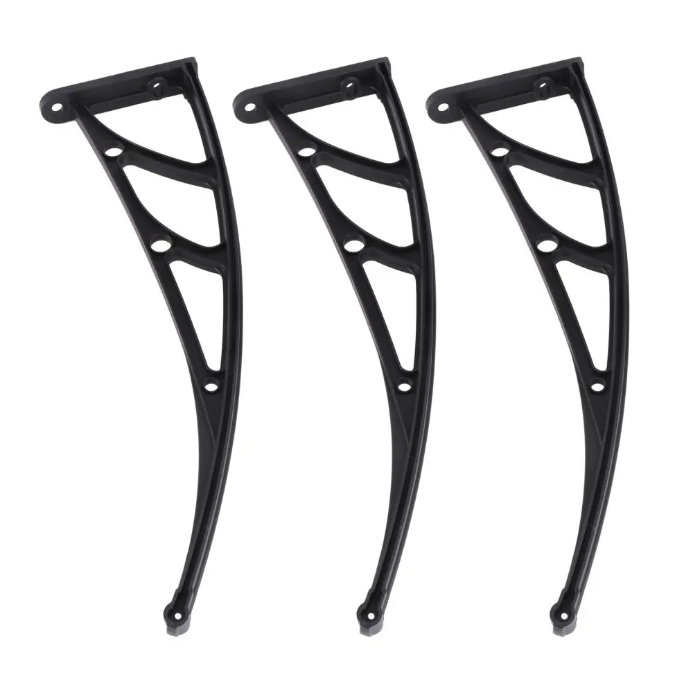 

3 Pcs Outdoor Balcony Awning Support Rain Cover Bracket Sturdy Awning Holder
