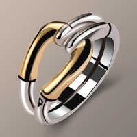 trendy creative style geometric bone bamboo ring is a delicate and elegant banquet jewelry gift for women party accessories