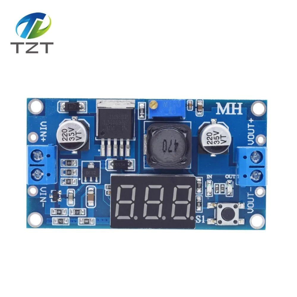 LM2596HVS LM2596, модуль источника питания с DC-DC бак 3A настраиваемый понижающий модуль-регулятор ультра LM2596S понижающий 24V переключатель 12V 5V 3В