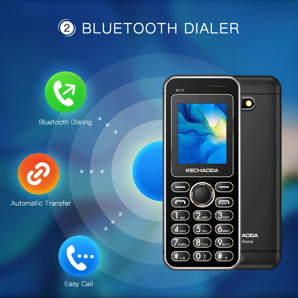 GUOPHONE K111 1 8 &quotmtk6261da 32 Мб 500 мАч Расширенный 32g Ультра тонкий Bluetooth мобильный телефон