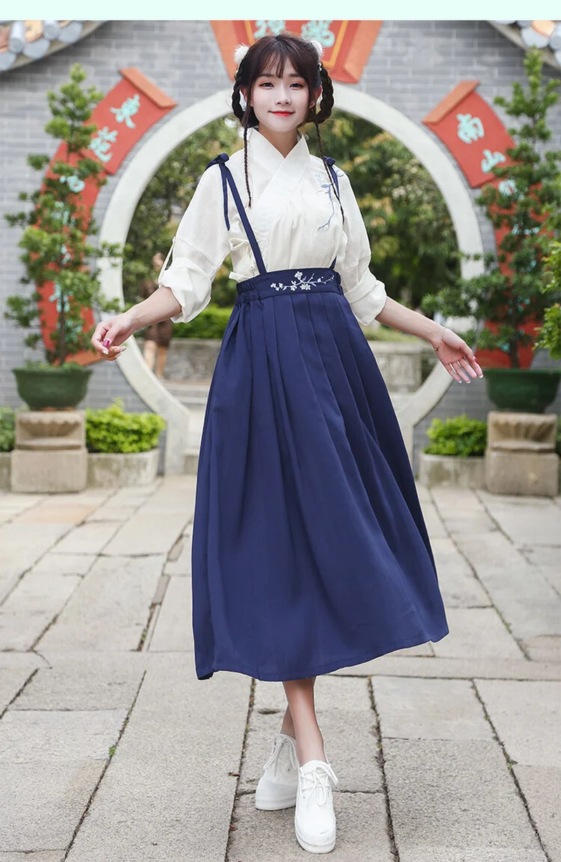 Китайское старинное традиционное ханьфу современное ханбок ремень женское