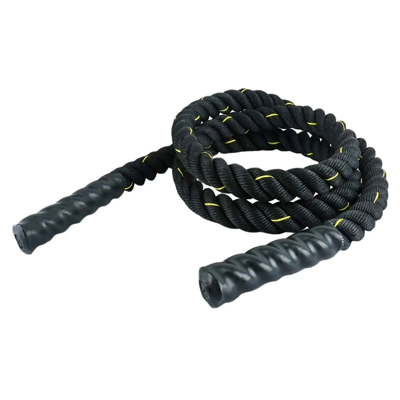 Тяжелая скакалка вес-подшипник Спортивная тренировка битва скакалки для мужчин