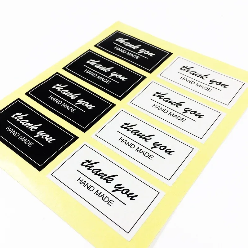 80 фотоблесток черно белый спасибо фотообои бумажные бирки герметичные