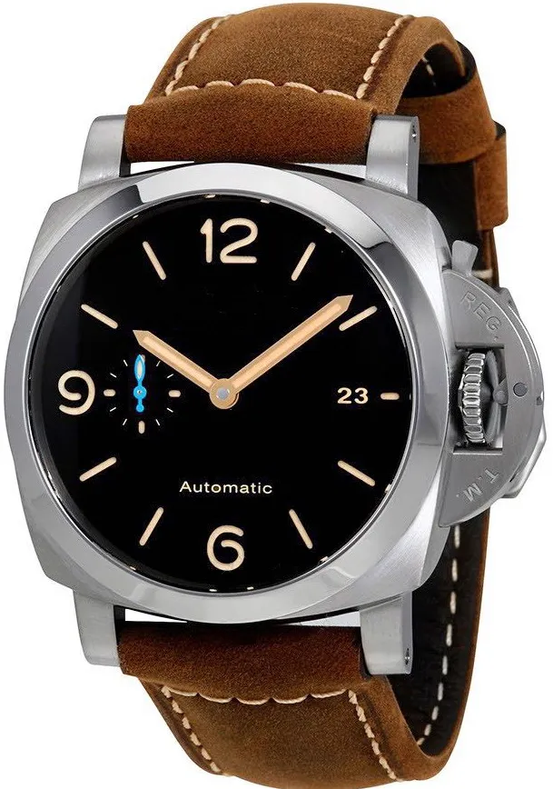 

Classic New Men Automatic Mechanical Sapphire Stainless Steel Watches Silver Brown Leather Luminous Sports Watches AAA+