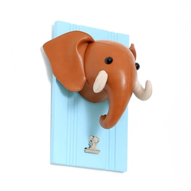 Искусственная кожа животное слон настенный орнамент художественное украшение