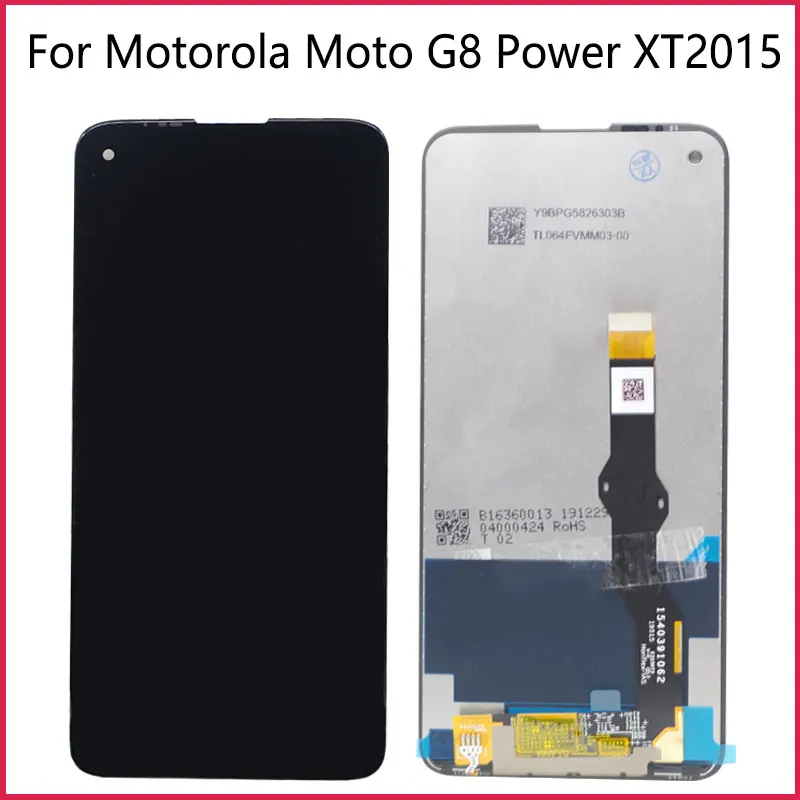 Оригинальный ЖК-дисплей 6 4 дюйма для Moto G8 Power дигитайзер с сенсорным экраном в