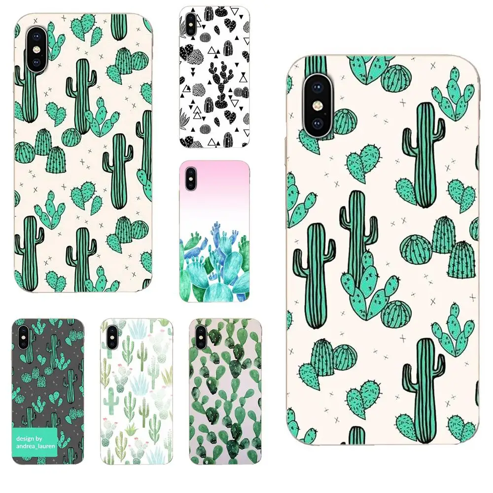 Кактус от Andrea Лорен для Huawei Nova 2 V20 Y3II Y5 Y5II Y6 Y6II Y7 Y9 G8 G9 GR3 GR5 GX8 Prime 2018 2019 мягкий сотовый