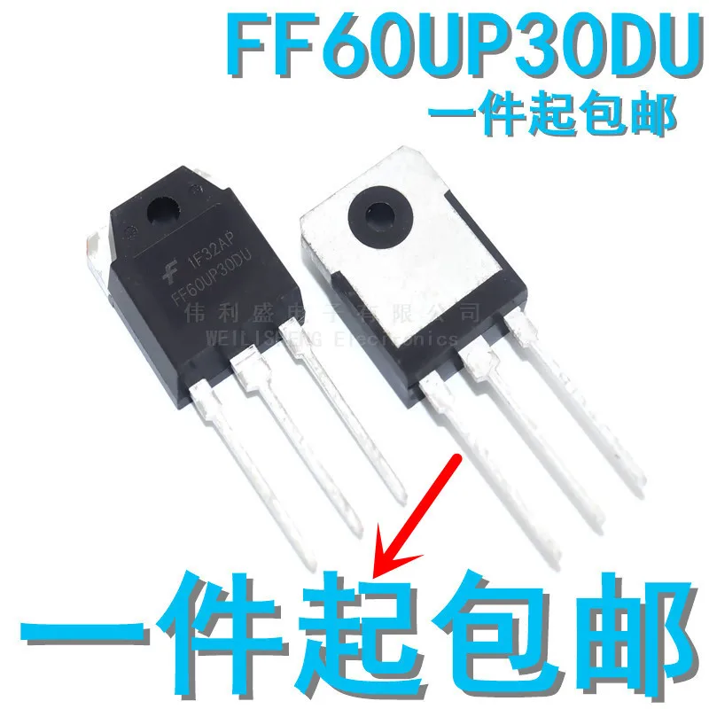 10 шт./лот новое место Ff60up30dn F60up30dn сварочный аппарат выпрямитель трубки 60A/300V
