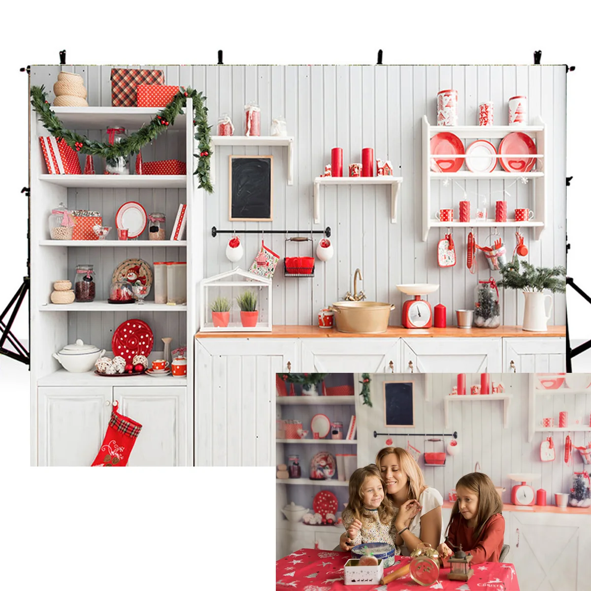 Фон для фотосъемки с зимним снегом Рождественский фон рождеством реквизит