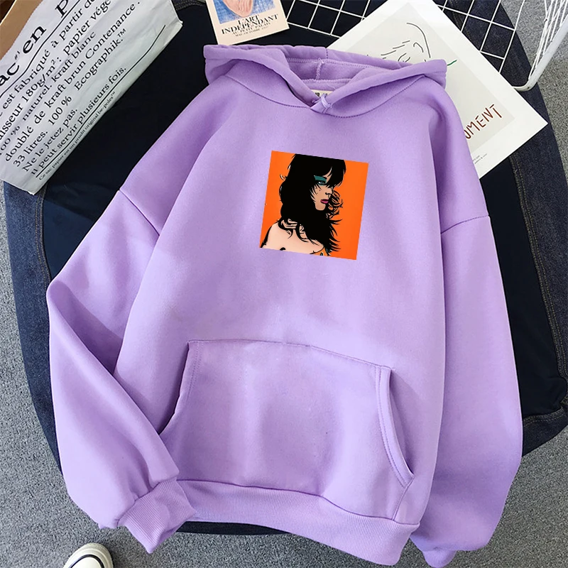 Забавный принт Harajuku эстетические толстовки для женщин Готический мультфильм 90s винтажные толстовки Мода хип хоп Ullzang толстовка женская одежда