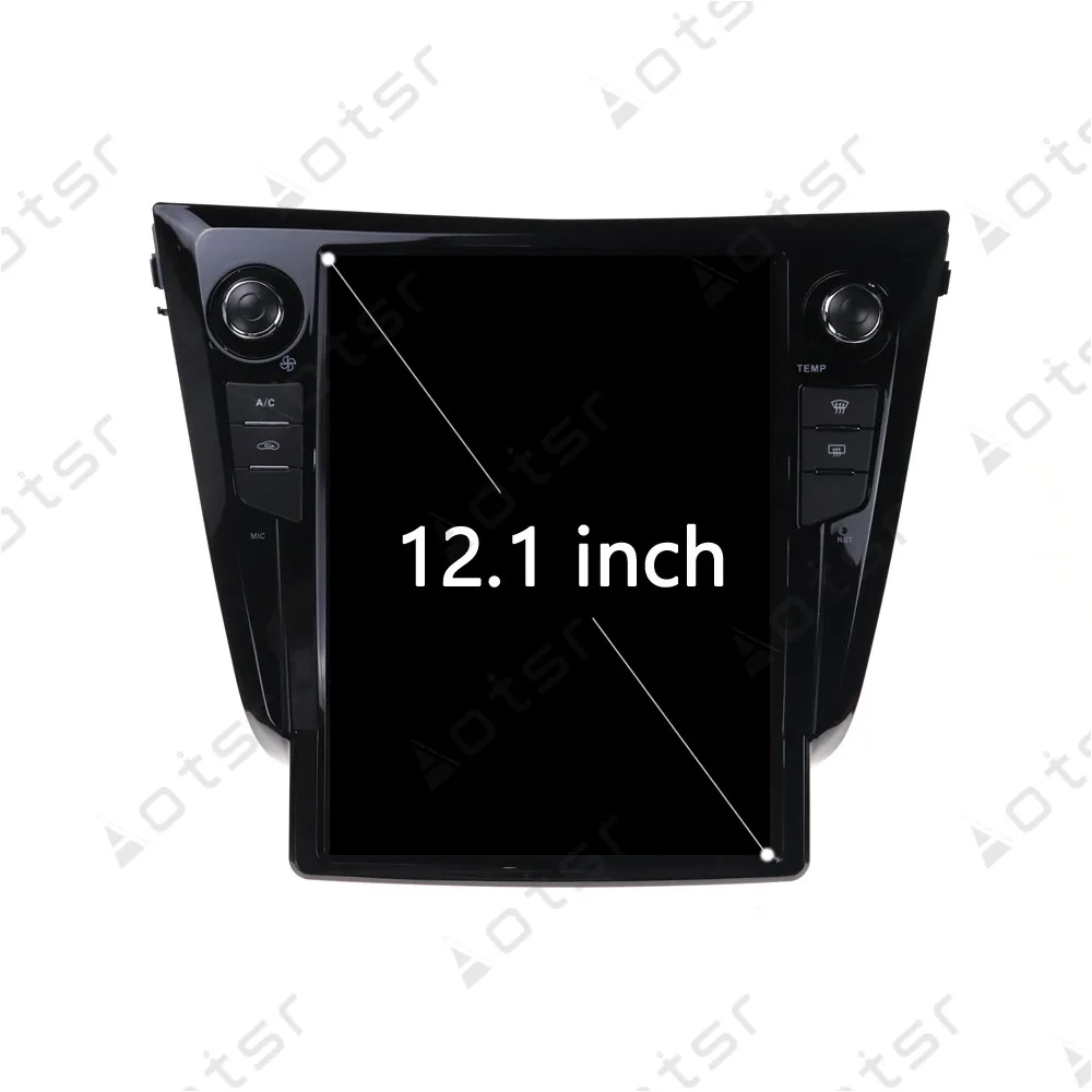 Автомобильный DVD плеер Tesla PX6 Android 9 GPS навигация для Nissan X trail Qashqai Rouge 2013 + Радио