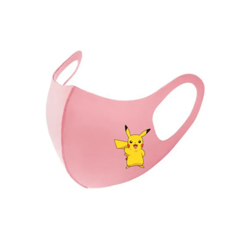 

Cosplay Masks Pikachu Pokemon Mask Washable Dust-proof Pocket Pikachu Masks Christmas Gitfs Birthday Party Dress up Costume
