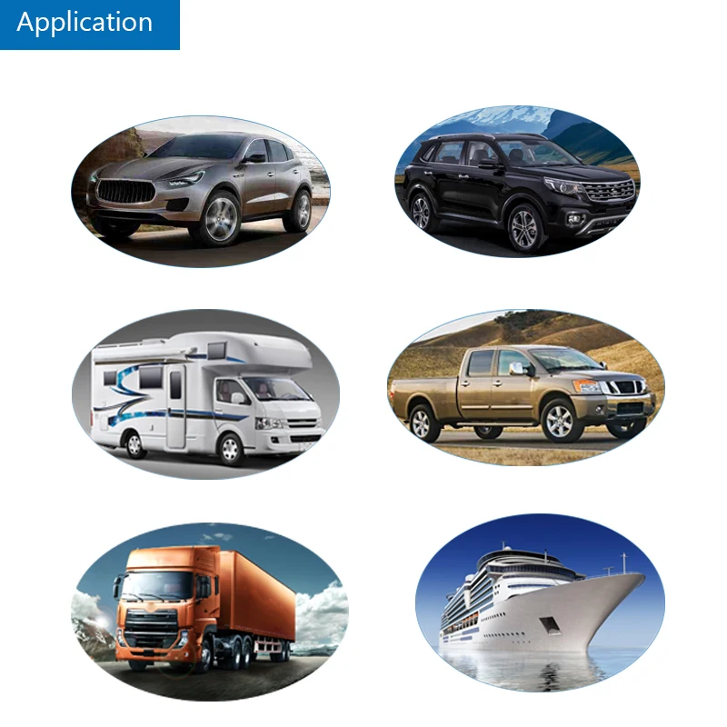 12 24 В 5 банд круглый Даш кулисный переключатель Панель синий светодиодный для RV