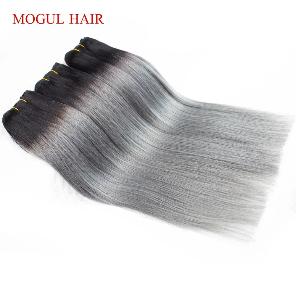 Рисунок 6 - 1B темно-серые человеческие волосы с эффектом омбре